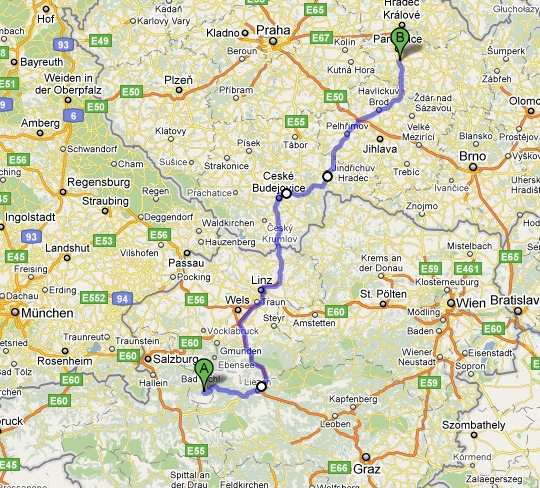 10den_HALLSTATT-CR_450km.jpg - podrobná mapa: http://maps.google.com/maps?f=d&source=s_d&saddr=Hallstatt,+Rakousko&daddr=Pyhrn%2FB138+to:Silnice+34%2FE49%2FE551+to:49.132307,15.015564+to:Chrudim,+%C4%8Cesk%C3%A1+republika&hl=cs&geocode=Fa2q1QIdbTzQACmlGvBMJDRxRzGASOYtV5cABA%3BFW5F1gIdHunZAA%3BFSrT6wIdRiveAA%3B%3BFaUx-gIdVQLxACmN9mJ99ckNRzHQ5xRmD68ABA&mra=dpe&mrcr=0&mrsp=3&sz=10&via=1,2,3&sll=48.976612,14.569244&sspn=0.584097,1.352692&ie=UTF8&ll=48.727209,14.677734&spn=4.696494,15.007324&z=7